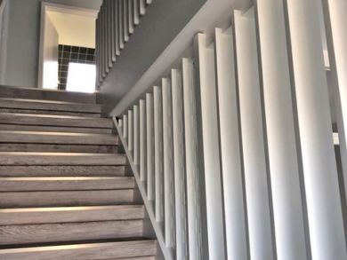 Treppenaufgang - Malerin Claudia Techau - Jübek - Schleswig